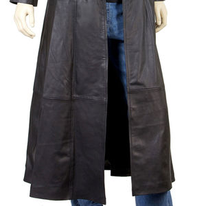 Abrigo Largo de Cuero Genuino para Hombre de Invierno - Alta Calidad, Resistente al Viento y Transpirable, Diseño Personalizable, MOQ Bajo, Venta al Por Mayor - Product Image 6