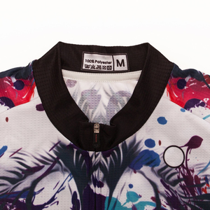 Camiseta de ciclismo para hombre, camiseta ligera de manga corta de verano para bicicleta de carretera, tela transpirable de secado rápido con protección UV y reflectante - Product Image 3