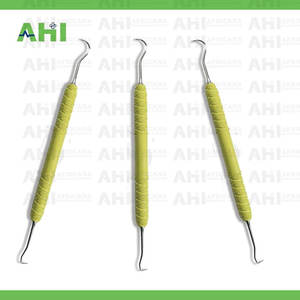 Raspador Dental Universal AHI Osung, Manual, de Acero Inoxidable, Premium, Alta Calidad, Certificado CE, Clase I, Garantía de 3 Años - Product Image 5