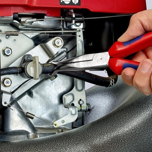 Pince de mécanicien KNIPEX chromée, longueur 200 mm, type 9, poignées multi-composants inclinées à 45°, outil d'atelier - Product Image 6