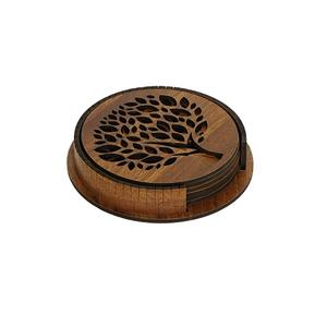 Posavasos de madera, - Product Image 2