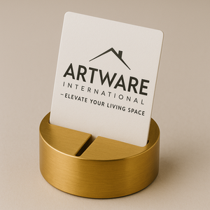 ที่ใส่นามบัตรรูปเรือสีทองทันสมัยทันสมัยทันสมัยมีช่องเสียบการ์ดแนวตั้งขนาดเล็กสำหรับสำนักงานโรงแรมต้อนรับของขวัญสุดสร้างสรรค์ - Product Image 2