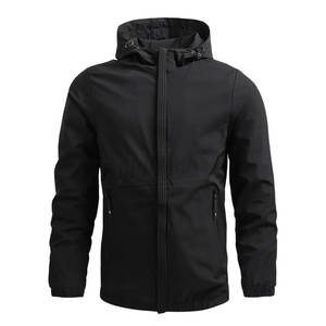 Personalizable transpirable rompevientos impermeable y a prueba de viento de talla grande abrigos para hombre chaquetas al aire libre - Product Image 3