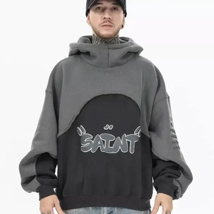 Sweat à capuche 100% coton avec logo personnalisé de haute qualité, produit personnalisé de meilleure qualité, vente en gros - Product Image 2