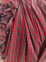 Tela de Algodón 100% Tejida a Cuadros Gingham con Rayas, Ecológica, de Franela, para Forro de Uniformes Infantiles, Trajes de Niños y Niñas, Uso en Bolsos, Patrón Teñido con Hilo