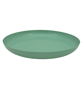 Plato de hierro de forma redonda, plato Meena púrpura, plato y bandeja para servir comida en restaurante hecho a mano - Product Image 3