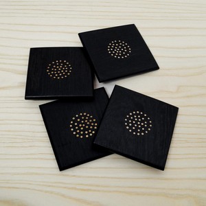 Square <b>Wood</b> and Copper Inlay Coasters Top Selling Custom Shape and Size <b>Blank</b> <b>Wood</b> & Brass Inlay Coaster - Product Image 2