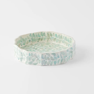 Plateaux de service de luxe en incrustation de nacre Plateaux décoratifs pour plateau de table basse pour pouf du Vietnam - Product Image 1