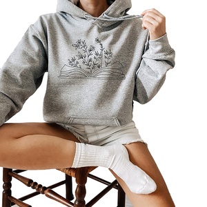 Sudadera con Capucha Extra Grande Personalizada con Cremallera, Pantalones Deportivos para Mujer, Transpirable, de Algodón, Poliéster y Felpa, Ropa de Estar en Casa, Bordada, Sin Forro - Product Image 2