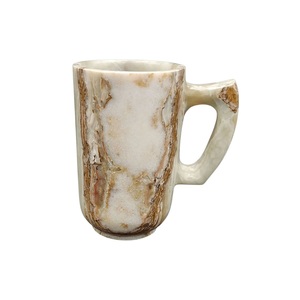 Auténtico mármol Latte vidrio Premium hecho a mano taza de té única piedra sólida taza de café expreso duradero suave vaso de jugo de mármol - Product Image 5