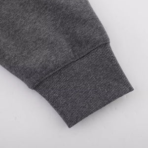 Sudaderas con Capucha para Hombre, Color Liso, Corte Regular, Personalizadas con Bordado, Felpa de Algodón/Poliéster, Ropa de Invierno - Product Image 4