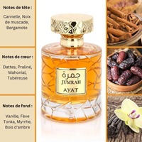 Parfum JUMRAH 100 ML par Ayat Perfumes Original Dubaï Arabe Longue Durée Eau De Parfum pour Hommes et Femmes