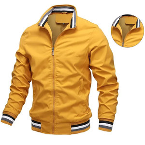 2024 hiver nouvelle mode hommes coupe-vent veste vêtements de sport décontractés Bomber vestes toile haute rue Style - Product Image 4