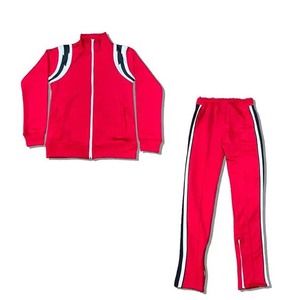 Chaqueta con cremallera unisex, pantalones, traje de correr, sudaderas apiladas de invierno, pantalones de chándal para hombre con logotipo personalizado - Product Image 2