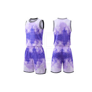 Uniforme de basket-ball de style nouveau nouveau design uniforme de basket-ball uniforme de basket-ball sans manches - Product Image 1