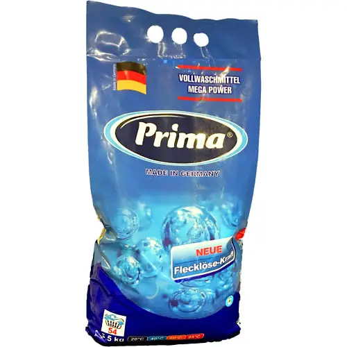 Made in Germany Prima Waschmittel Waschpulver für Kleidung/Wäsche 5kg Deutsche Marke Großhandel Bulk Buy