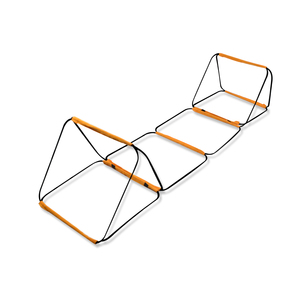 Xách tay 42cm tốc độ & sự nhanh nhẹn đào tạo thang thiết lập dày dây thép Rope ráp trở ngại cho footwork khoan thiết bị - Product Image 3