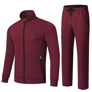 Vêtements de sport d'été sur mesure pour hommes, nouveau design, survêtement en polaire uni respirant et coupe ajustée pour adultes - Product Image 1