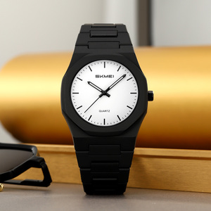 Nuevo Reloj de Cuarzo con Logotipo Personalizado OEM, Esfera Simple, Resistente al Agua, Venta al por Mayor en Guangzhou, Relojes de Pulsera Transfronterizos, Reloj Económico - Product Image 1