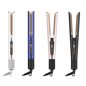 เครื่องหนีบผมและไดร์เป่าผม 2 in 1 แผ่นเซรามิก ร้อนเร็ว หน้าจอ LED ใช้ได้ทั้งผมเปียกและผมแห้ง - Product Image 4