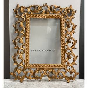 Antique Finished Elegant <b>Metal</b> Glass <b>Photo</b> <b>Frame</b> Handcrafted with Vintage Motifs for Exclusive Home Styling Best Quality <b>Frame</b> - Product Image 3