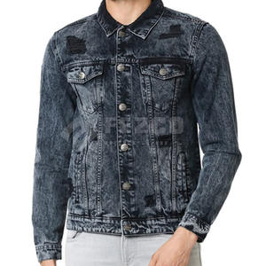 แจ็กเก็ตยีนส์ของผู้ชายเสื้อแจ็กเก็ตยีนส์สำหรับหน้าหนาวผลิตจากปากีสถาน - Product Image 1