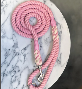 The Crafty <b>Dog</b> Co - <b>Rope</b> <b>Lead</b> <b>Rope</b> Leash <b>Dog</b> <b>Lead</b> Ombre - Pink Purple Blue Green Lilac Teal Orange Red Pastel Navy - Product Image 3