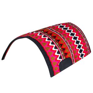 Manta de sillín de espectáculo occidental de lana 100% hecha a mano para caballos, colores personalizados disponibles, equipo de desfile de rodeo al por mayor OEM - Product Image 5