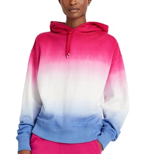 Venta al por mayor de sudaderas con logotipo personalizado unisex hombres mujeres manga larga de algodón orgánico de gran tamaño liso sudaderas con capucha - Product Image 1