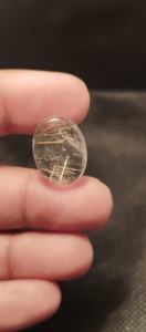 Cuarzo Rutilado Dorado Natural, Ovalado, Gemas Sueltas en Cabujón para la Elaboración de Joyas - Product Image 6