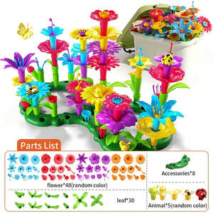 <span class=keywords><strong>BABYHOME</strong></span> ชุดของเล่นเสริมพัฒนาการ STEM 91 ชิ้น ของเล่นเด็กก่อนวัยเรียน ชุดประกอบสวนดอกไม้ ของขวัญวันเกิด - รูปทรงต้นไม้ - Product Image 5