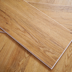 Tablón de vinilo SPC de PVC respetuoso con el medio ambiente personalizado, absorbente de sonido, impermeable, ignífugo, suelo de núcleo rígido, cubierta de uso interior de grano de madera - Product Image 1