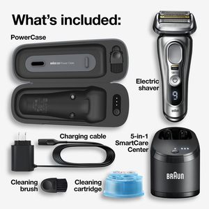 Afeitadora Eléctrica para Hombre de Alta Calidad, Serie 9 Pro+ 9667cc, Centro de Cuidado Inteligente 5 en 1 para Limpieza y Carga - Product Image 4