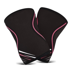 Nylon <b>Knee</b> Sleeve Brace with Elastic <b>Compression</b> and Adjustable Strap for Joint <b>Support</b> and Sports Recovery Comfort - Product Image 2