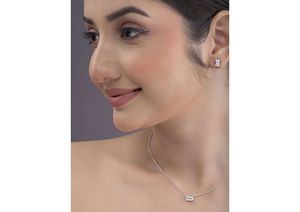 Colgante de Diamante CVD Cultivado en Laboratorio con Corte Esmeralda de 1.57CT, Oro de 14K, Certificado IGI, Joyería de Lujo para Mujer, Color D, Venta al Por Mayor - Product Image 2