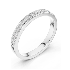Bague en diamant de laboratoire 0,16 CT pour femme, clarté VVS-VS EF, disponible en or 18 carats, 14 carats, 10 carats et argent 925, rose, jaune - Product Image 5