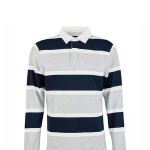 Maillot de rugby décontracté pour homme, logo frontal uni, jersey numérique, doux, durable, 100% coton, séchage rapide, tenue de sport quotidienne, OEM - Product Image 6