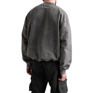 Sweat-shirts pour hommes respirants de haute qualité à faible MOQ et prix abordable, effet délavé, coupe oversize, personnalisables, fabriqués par HS 2026 - Product Image 2