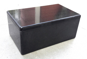 Boîte de rangement rectangulaire en marbre blanc naturel, artisanale, fabriquée à la main en Inde, durable, émaillée, pour la cuisine, à prix abordable - Product Image 6