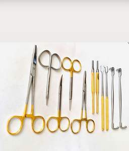 Juego de laparotomía ortopédica de acero inoxidable, kit de cirugía con tijera quirúrgica, instrumento quirúrgico básico, juego de laparotomía - Product Image 6