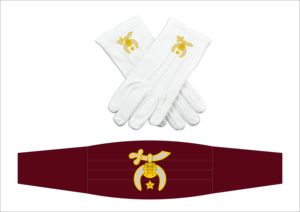 Shiner Fez avec Fezcase, bonnet, chaîne, collier, bande Cumar, masque facial, paquet de golov - Product Image 5