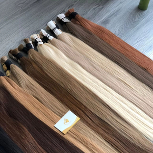 Extensiones de Cabello Humano Virgen Crudo al Por Mayor al Mejor Precio, Liso, 100g, de Lujo, Origen Vietnam, Venta al Por Mayor - Product Image 1