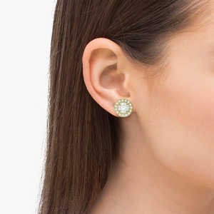 Chaquetas Vintage con Diamantes Tallados para Aro de Oro Amarillo de 14k (0.40ct), Estilo Religioso Moderno para Fiestas, Hechas Principalmente de Aleación de Latón y Cobre - Product Image 1