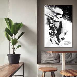 Affiche Star Wars Episode 7 Stormtrooper au design moderne, peinture Stormtrooper - Product Image 3