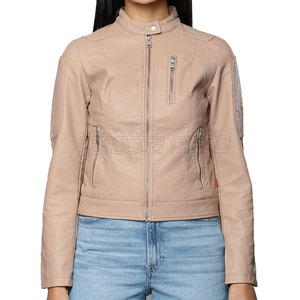 Blouson en cuir pour moto pour femme coupe-vent, blouson en cuir pour moto pour femme très vendu - Product Image 1