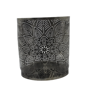 Bougeoir en T décoratif fait à la main en fer bougeoir de couleur noire et bougeoir pour la décoration de Noël personnalisée - Product Image 1