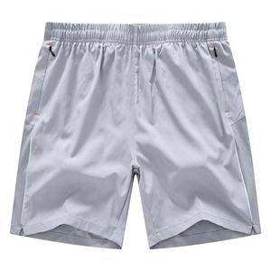 Pantalones cortos de gimnasio para hombre de nuevo estilo, pantalones cortos en blanco sólido a la venta, pantalones cortos para gimnasio al aire libre a la venta, precio razonable, cintura con cordón de Color blanco - Product Image 1