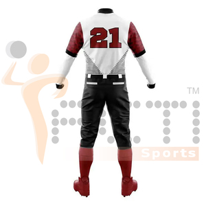 OEM uniforme de baseball personnalisé best-seller vêtements de sport sublimation imprimé vente en gros kit d'uniforme de baseball - Product Image 3