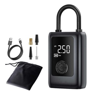 Pompe de compresseur d'air électrique de gonfleur de pneu de voiture Portable pour le vélo de moto automatique avec l'affichage numérique de LED 12V gonflage rapide - Product Image 2