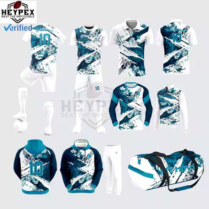 Uniforme de football personnalisable de haute qualité Kombo Kit complet et sublimation imprimé pas cher en vrac vêtements de sport en gros - Product Image 6